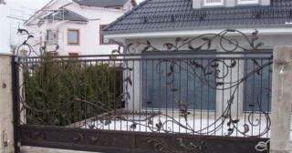 Купить откатные ворота кованые Фрязино, цена от 2743 руб.