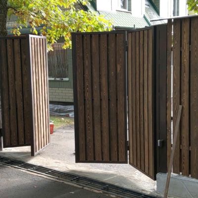 Купите и Закажите Ворота Гармошка: Лучшая Цена от 46367 руб, Установка под Ключ и Доставка в Фрязино и по Области